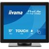 iiyama ProLite T1721MSC-B3 Monitor PC 43,2 cm (17") 1280 x 1024 Pixel SXGA Touch screen Da tavolo Nero [T1721MSC-B3]