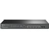 TP-Link JetStream TL-SG3210XHP-M2 switch di rete Gestito L2+ 2.5G Ethernet (100/1000/2500) Supporto Power over (PoE) 1U Nero [TL-SG3210XHP-M2]