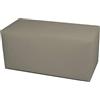 Talamo Italia - Pouf Aceto, Poltrona multiuso, Poltroncina sacco, Pouf poggiapiedi, Made in Italy, 40x90 h42 cm, Tortora
