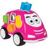 JAMARA 460292 - Gioco Abilità Forma Auto - Portellone Apribile per Riporre Gli Stampi, Rosa