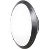 TopLight MILANO APPLIQUE PARETE 1 LUCE NERO IP66 ATTACCO E27