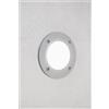 TopLight PARMA INCASSO PARETE TONDO 1 LUCE GRIGIO IP66 ATTACCO GX53 LAMPADINA INCLUSA CONFEZIONE DA 10 PEZZI