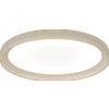 TopLight PLANA APPLIQUE PLAFONIERA D40 CM SABBIA BIEMISSIONE DOPPIA ACCENSIONE WALL STEP + CCT 3000 3500 4000 SWITCH
