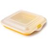 IBILI - Porta sandwhich taper salsicce formaggio, 14,5 x 3,6 cm, plastica priva di BPA, riutilizzabile, giallo