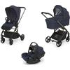 FOPPAPEDRETTI - Trio Tic Toc Navy con Seggiolino Auto Disk Infant Rekline