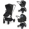 FOPPAPEDRETTI - Trio Tic Toc Ebony con Seggiolino Auto Disk Infant I-Size