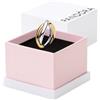 PANDORA Essence - Anelli intrecciati in argento sterling e placcati in oro 14k