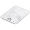 Soehnle Page Compact 300 Marble Bilancia pesa alimenti digitale, Bilancia da cucina da 1 g a 5 kg, Bilancia cucina digitale ed elegante, color marmo