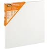 Idena 60031 - Telaio per barella con tela in 100% cotone, grammatura 380 g/m², per colori ad olio e acrilici, circa 30 x 30 cm grande, bianco