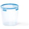 Emsa 508553 rotonda contenitore di alimento con coperchio, 2,0 litri, trasparente / blu, Clip & Chiudi