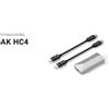 Astell & Kern Astell&Kern AK HC4 AKM AK4493S 3.5&4.4mm DualOutput 29.5x64.5x 14.5mm MoonSilver