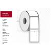 Capture CA-LB3158 etichetta per stampante Bianco (Label 58 x 60mm, core 25mm, -