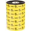 Zebra 3400 High Performance Wax-Resin nastro termico 450 m Nero (RIBBON 3400 WAX