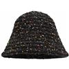 Plancholo Cappello invernale da pescatore lavorato a maglia, cappello Fedora in lana, caldo, a bombetta, per donne e ragazze