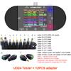 ATORCH Tester USB Type-C DC5.5, Voltmetro Digitale, Amperometro, Rilevatore di Tensione per Power Bank e Batterie, Misuratore Elettrico + Adattatore DC
