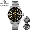 San Martin BB58 Orologio da uomo di lusso 40mm Classic Retro Diver PT5000 Orologi meccanici automatici Zaffiro Impermeabile 200m Luminoso