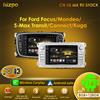 Hizpo Auto Android CarPlay Radio Lettore Multimediale Per Ford Focus S-Max Mondeo 9 Galaxy C-Max Video di Navigazione GPS NO DVD 2din 7"