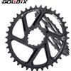 GOLDIX Corona per bici MTB Ruota dentata ultraleggera 0mm 3mm 6mm Offset 30T 32T 34T 36T 38T per SRAM 3 bulloni Montaggio diretto