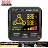 BSIDE. Tester per prese Rilevatore di tensione intelligente Controllore di prese RCD GFCI Test NCV Test filo neutro live Misuratore di spina EU US UK