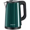 Sokany Bollitore elettrico SOKANY da 2,5 litri e 1500 W, bollitore per acqua in acciaio inossidabile con spegnimento automatico e filtro rimovibile lavabile, grande capacità