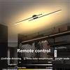 CETANT Plafoniera moderna a LED Minimalista Striscia luminosa Oro Nero 60/80 cm Corridoio Corridoio Spogliatoio Camera da letto Soggiorno Illuminazione