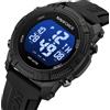NAVIFORCE Orologio da uomo originale di marca Orologio da polso con personalità resistente all'acqua Orologio elettronico con cinturino in silicone di lusso 2024