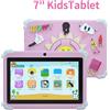 BDF Nuovo Tablet per Bambini 2025 da 7 Pollici con Motivi Cartoon, Quad Core 4GB+64GB ROM, Android 13, Giochi Educativi, Regalo per Bambini