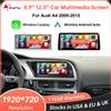 Road Top Display multimediale per auto touch screen da 8.9 ''12.3 '' per Audi A4 S4 B8 2008-2016 con carplay wireless Andriod Auto Airplay Autolink
