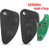 Jingyuqin Chiave A Distanza Dell'automobile di Vibrazione Per Alfa Romeo Fob A Distanza Uncut SIP22 Lama 433MHZ ID48 Chip FCCID 147 156 166 GT