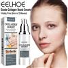 eelhoe Crema viso al collagene Crema idratante antietà per la riduzione delle rughe per le donne Crema rassodante e liftante per illuminare la pelle Ton 30ml