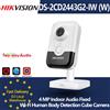 Hikvision DS-2CD2443G2-IW 4MP WIFI Cube POE Telecamera IP AcuSense Line Crossing Intrusione Audio bidirezionale H.265 + IR Video CCTV Camera