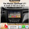 Hizpo 8Core Android 14 Autoradio Per Nissan Qashqai J11 X-Trail 3 T32 2013-2017 CarPlay GPS DSP 4G BT Di Qualcomm Snapdragon6115