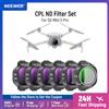 NEEWER Set di filtri CPL ND per DJI Mini 5 Pro (CPL/ND8-ND128), filtro per lenti a densità neutra con polarizzatore circolare a scatto