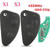 Jingyuqin X1 X3 Chiave A Distanza Dell'automobile di Vibrazione Per Alfa Romeo Fob A Distanza Uncut SIP22 Lama 433MHZ ID48 Chip FCCID 147 156 166 GT