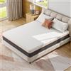 Vesgantti Materasso in Memory Foam, Materasso Traspirante per un Sonno Fresco e Sollievo dalla Pressione - Materasso Medio Certificato CertiPUR-US