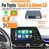 AUTOTOP Modulo Wireless Carplay Android Auto per TOYOTA Touch2 Entune 2.0 RAV4 Yaris Prius CHR Avalon Prius Sienna Alphard CHR