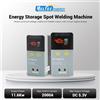 Heltec energy Saldatrice a Punti per Batterie Heltec HT-SW01A 2000A, Capacità di Accumulo 10.6KW, Macchina per Saldatura a Punti per Nichelatura 18650 0.2mm