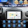 HIZPO Sistemi intelligenti per auto Hizpo 2Din per Jeep Renegade 2016-2020, CarPlay wireless, Android Auto, navigazione GPS, WiFi, schermo touch, lettore video, unità principale.