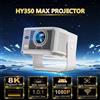 Velec HY350 MAX Proiettore 900 ANSI Lumen Nativo 1080P con Auto Focus, Android 14, Supporto 8K, WiFi 5, BT5.4, Portatile per Cinema all'Aperto e Domestico