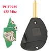 jingyuqin Nuova chiave remota per auto per Citroen Jumpy Evasion Synergie Xsara Xantia Peugeot Expert 306 Fiat scudo pcf7935 433Mhz