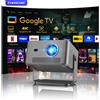 Magcubic Proiettore Magcubic HY450GTV UHD Google TV 4K 1080P HDR10 1100 Ansi con autofocus, correzione trapezoidale e Wi-Fi per uso domestico