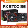 SOYO Scheda grafica da gioco SOYO AMD Radeon RX 5700 da 8 GB Memoria GDDR6 256 bit PCIE X16 4.0 Scheda video per computer desktop GPU discreta per PC Gaming Rendering video Uscita multischermo Sostituzione