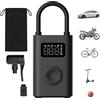 XIAOMI Compressore d'aria portatile Xiaomi Mijia 2D, gonfiatore portatile da 150 PSI con batteria da 2000 mAh, 6 modalità di arresto automatico preimpostate, lampada LED, ricarica USB-C per auto, moto,