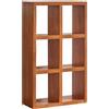 Espositore in Legno con 6 Scomparti Salvaspazio per Cucina