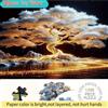 Puzzlefy Puzzle 1200 Pezzi Albero Dorato 60x80 cm Cartone Colori Vivaci