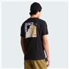 The North Face T-Shirt Half Dome Photo Regular Graphic Black da Uomo