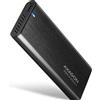 AXAGON Box Ssd esterno Axagon per SSD M.2 USB-C 3.2 Gen2 Nero [EEM2-SB2]