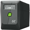 Green Cell Gruppo di continuita' Green Cell 650VA/360W Nero [AUGCEL1TUPSLM36]