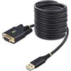 Startech.com Cavo adattatore Startech.com Usb a Null Modem Serial RS-232 3m Nero [1P10FFCN-USB-SERIAL]
