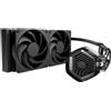 Cooler Master DISS A LIQUIDO COOLER MASTER MLX-D24M-A24PK-R1 Masterliquid 240L ATMOS STEALTH LGA1851-1700-1200-1151 AM5-AM4 277x119.2x27,2mm - MLX-D24M-A24PK-R1